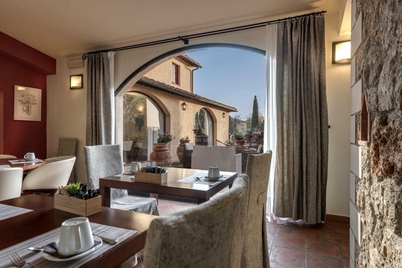 & Restaurant Casolare Le Terre Rosse San Gimignano